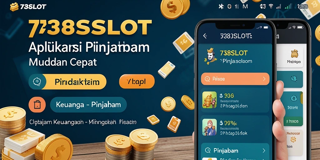 Antarmuka aplikasi 738SLOT yang user-friendly dan mudah digunakan.
