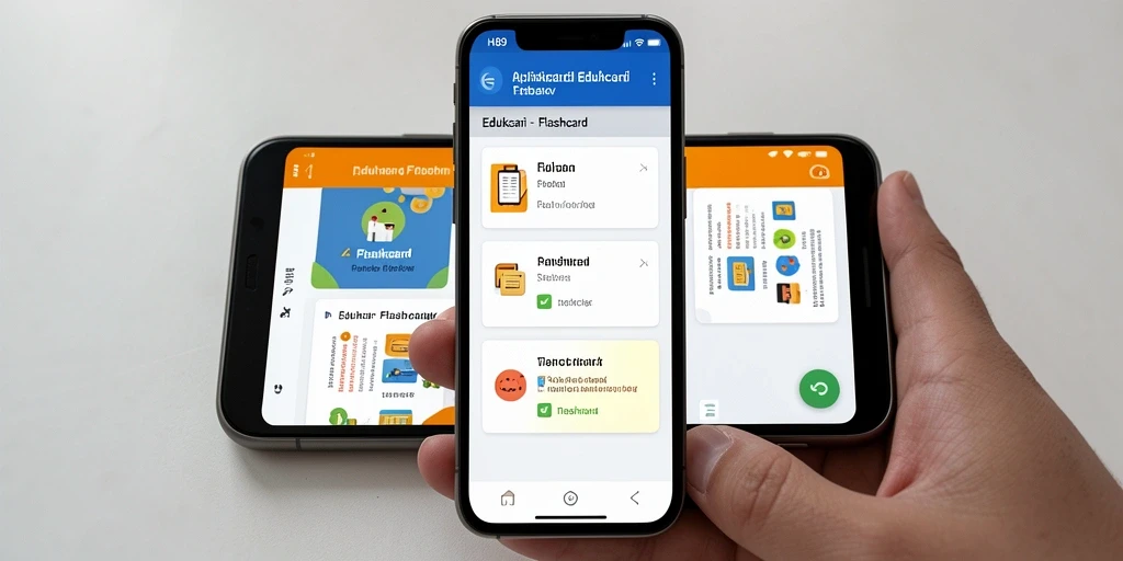 Antarmuka H89 dengan fitur Flashcard yang interaktif dan menarik.