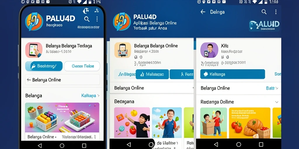 Tampilan antarmuka aplikasi PALU4D yang modern dan mudah digunakan.