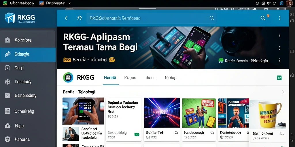 Tampilan antarmuka RKGG yang modern dan informatif.
