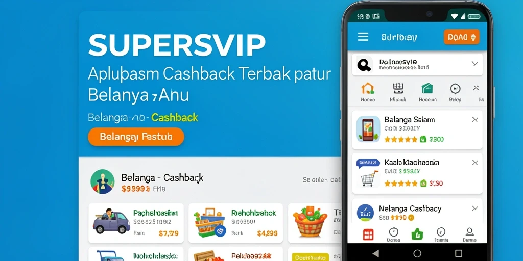 Tampilan antarmuka utama SUPERSVIP memudahkan akses ke fitur cashback.